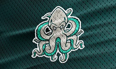 Kraken Jersey athletic logo college college basketball college football college sports hockey kraken octopus sports sports logo sportswear squid