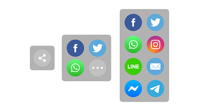 Daily UI 010 100daychallenge 100days dailyui dailyuichallenge sharepoint shares social media social network social share social share button ui ux