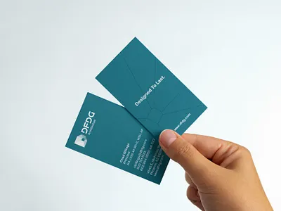 DFDG Business Card architecture architecture logo brand identity branding identity logo design