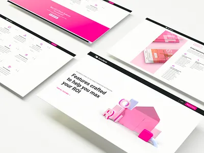 Features Page | Sendlane adobe xd design challenge web design webflow