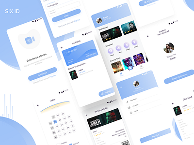 SIX ID design designer inspiration landing mobile design ui uidesign ux ux design ux ui design web webui