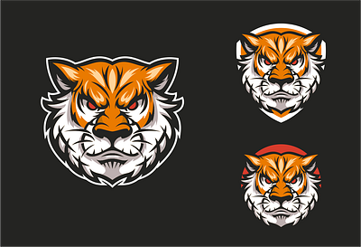 tiger mascot animation branding character characterdesign design esport illustration illustrator logodesigners mascot tiger