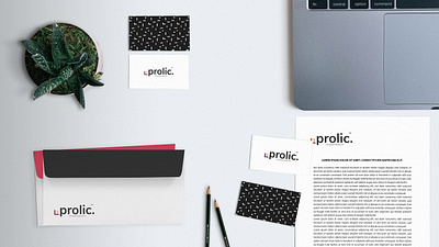 "Prolic" brand development for Prospello Global animation branding design flat illustration illustrator logo minimal typography vector