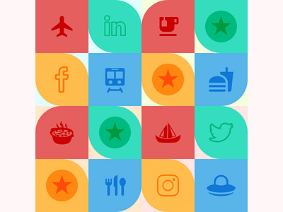 Travel | Food | Social figma food illustration social travel vector