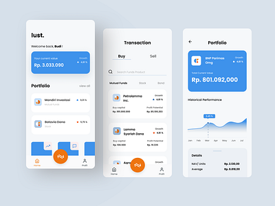 Mutual Funds Design app design figma interface investment mobile ui ui uiux ux
