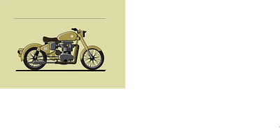 Royal Enfield Bullet animation branding debut design dribbble dribble illustration illustrator vector