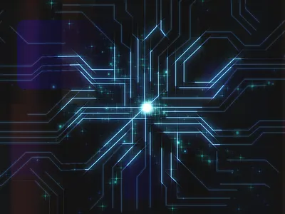 Polymathian - Future Data Technology connect data futuristic grid hud technology ui ux