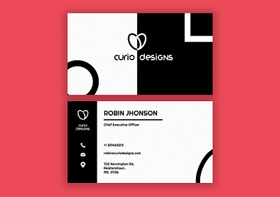 Visiting Card art branding card design figma flat graphic design illustrator logo minimal vector visiting card