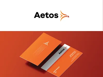Aetos Branding bangalore bird bird logo brand identity branding branding design design eagle eagle logo graphic design illustration india kerala kochi logo logo design shylesh