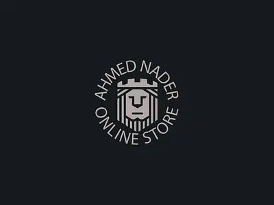 Ahmed Nader Online Store artwork branding design flat icon design iconlogo illustration logo design logos