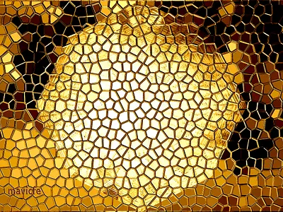 Abstract Octagonal Background abstract abstract art background branding bright cells crystal design digital illustration geometric golden honeycomb illustration logo mavicfe mirror mosaic photoshop reflection shape
