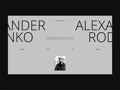 Composition concept 6 blackandwhite typography uiux uiuxdesign webdesign