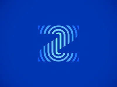 Z Logo Design - Fingerprint, Waves, Verification app brand branding design fingerprint icon icons identity letter logo letter z logo logodesign logotype loog lgoo lgo sound symbol technology touch z z logo