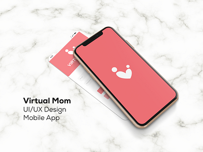 UI/UX Design: Virtual Mom App app app design application brand connect design family illustration logo ui ui ux design ui design ui ux ux ux ui virtual