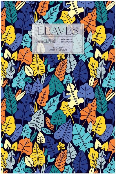 LEAVES seamless pattern autumn background design designs exotic fall floral for sale illustration leaf leaves nature pattern seamless vector wallpaper