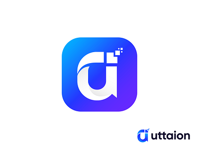 Uttarion App Icon app icon app logo app logo design best app icon best logo design best logo designer best logo designer in dribbble best shot brand identity branding branding agency graphicbooss logo modern logo network logo software tech app icon technology uttarion zahidbrand