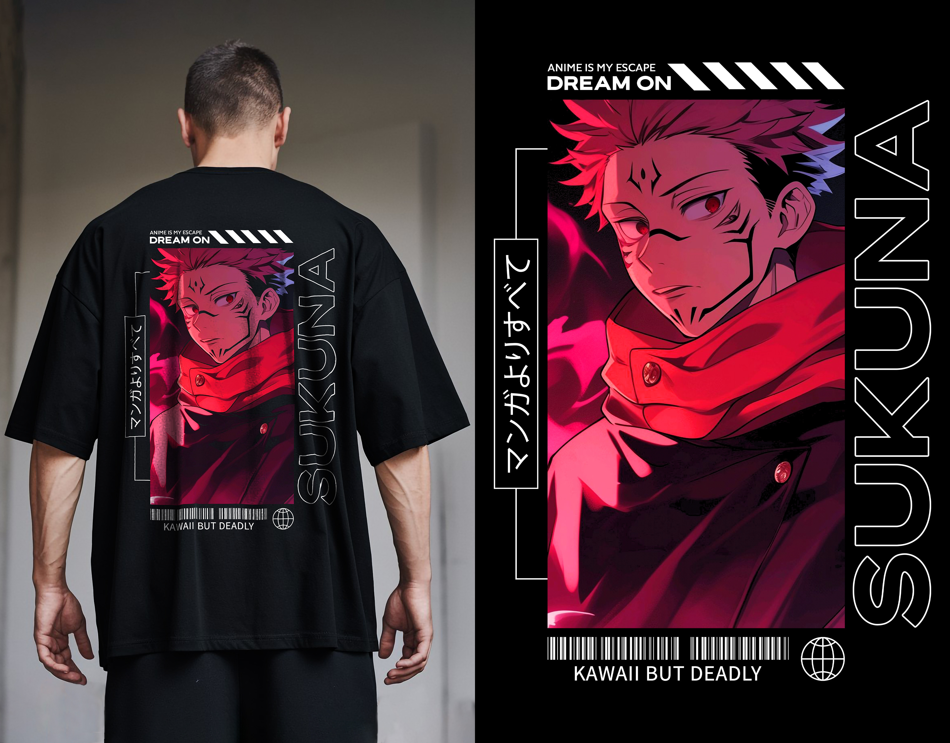 Anime T-Shirt Design anime anime art anime design for sale anime hoodie design anime streetwear design anime t shirt anime t shirt bundle anime t shirt design anime tshirt branding clothing custom anime tshirt design graphic design illustration japanese anime japanese style japanese t shirt design t shirt t shirt design