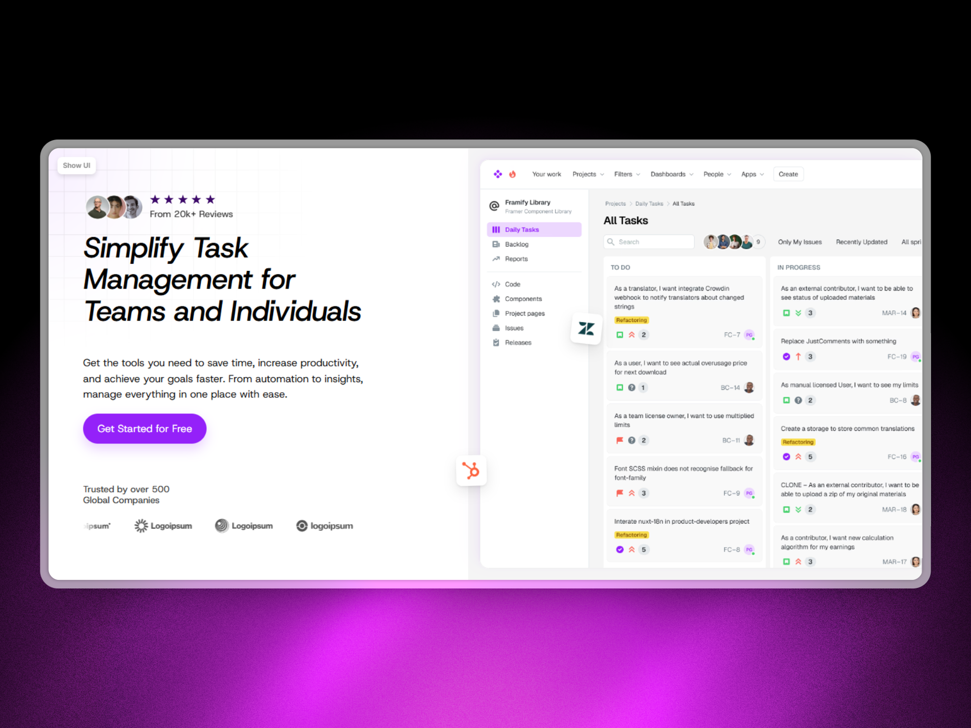 Browse thousands of Hero Software images for design inspiration | Dribbble