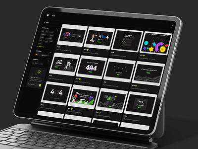UI Wiki - 404 Ideas 3d 404 404 website animation app branding design figma figma design graphic design illustration logo ui uiwiki vector