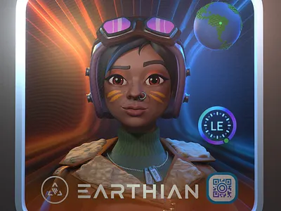 Digital NFT Passports: Prototype 'Lola2' 2025 3d avatar blockchain crypto future graphic design nft trend