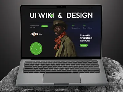 UI Wiki - Hero/Header Section Ideas 3d animation app branding design graphic design header hero illustration logo ui uiwiki uiwikidesign vector