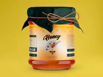 Honey Label Design Product Packaging bee bee logo bottle box branding design honey honey label design honeycomb jar label label packaging labeldesign package package mockup packagedesign packaging packagingdesign product label web design