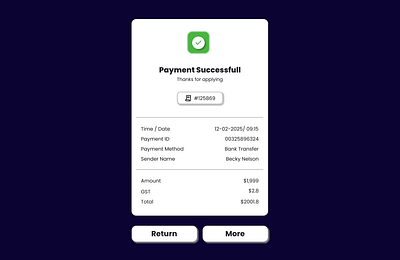 Payment Page figma ui