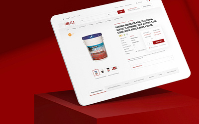 Wholesale Distribution / Design website for Orgill.com branding distribution ecommerce ecommerce design hardlines hardware minimal mobile red redesign responsive shop shopping store ux web website wholesale