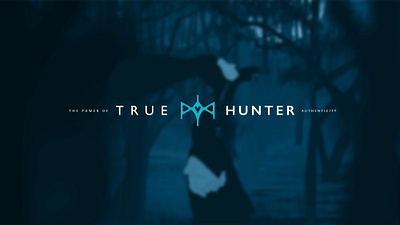 True Hunter - The Power of Authenticity authentic authenticity branding design emotional game hunter identity logo mind objective practice psychologist psychology symbol