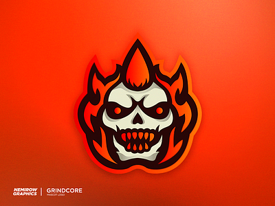 Mascot logo - Fire Punk design esportslogo illustration illustrator logo mascot mascotlogo vector