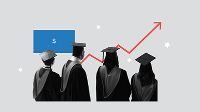 NPR's 2020 Issue Tracker: Education 2020 abstract collage college debt design education illustration journalism news photoshop politics student debt