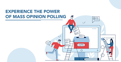 Experience the power of mass opinion polling ask questions connect people online surveys polling and voting social networking