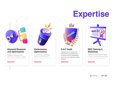 Erudite - SEO Icons 2 3d 3dart 3dillustration 3drender branding c4d cinema4d clean design illustration ui