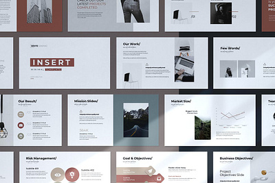 Insert Modern PowerPoint Template agency art business clean concept creative development elegant insert minimal modern powerpoint powerpoint template presentation simple template templates web design web development website