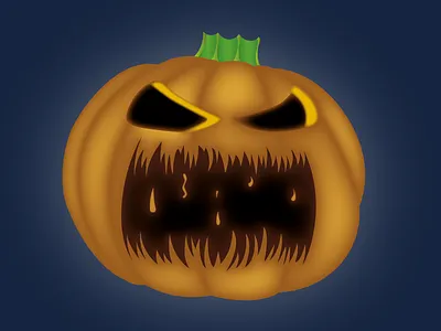 Halloween Pumpkin halloween halloween design illustration illustrator pumpkin scary spooky vector weekly warm up weeklywarmup