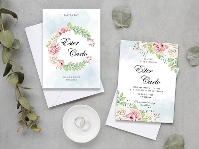 Wedding Engagement Card design wedding wedding design wedding engagement card wedding engagement card wedding invitation wedding invitation elegant wedding invitation leaves wedding invitations wedding invites weddings