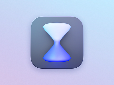 Countdowns app icon refresh 3d app big sur blender countdowns icon ios macos ui