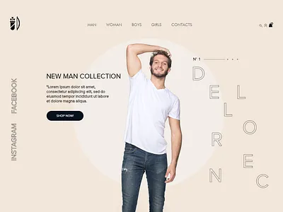 E-commerce redesign concept 2020 behance brand e comerce prototype store ui uidesign ux web webdesign