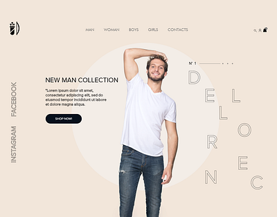 E-commerce redesign concept 2020 behance brand e comerce prototype store ui uidesign ux web webdesign