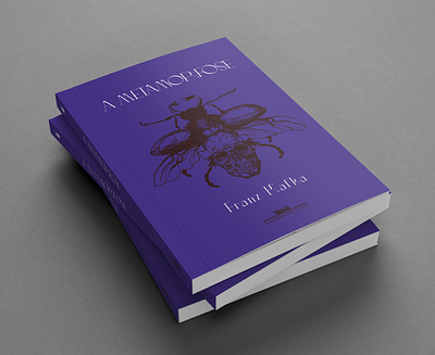The Metamorphosis Book Cover book book cover design editorial editorial design illustrator photoshop