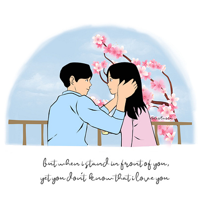 fall for you design design art digital art digital design digital illustration digital painting face illustration illustration art love quote design quoteoftheday quotes vector art vector illustration