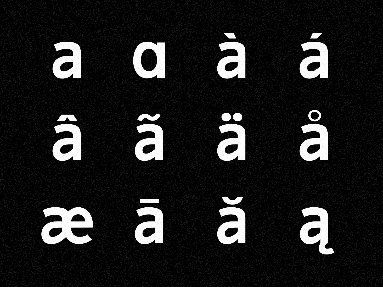 Metophia Low Glyphs font lowercase obliques sans serif type typeface weights