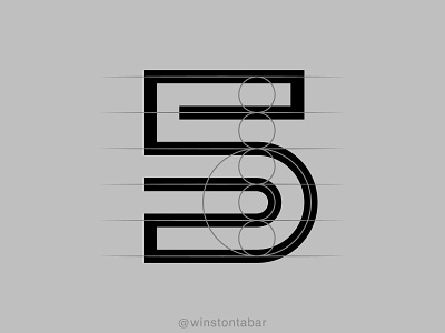 5 abstract clean design geometric logo logodesigner logomark minimal minimalism modern