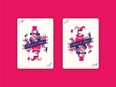 Mascot for a restauranteur flat icon illustration logo vector