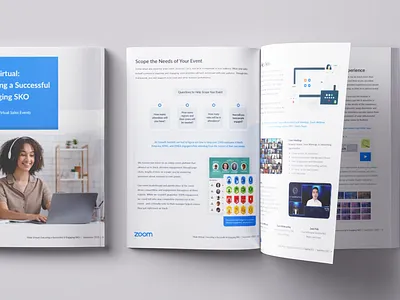 Virtual SKO Ebook design ebook illustration skol