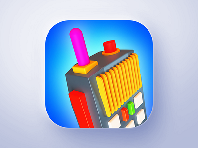 Icon - hyper casual game 3d aso blender blender 3d game hypercasualgames icon marketing design render walkie