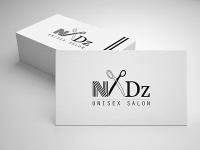 NADZ unisex salon logo logodesign logos salonlogo