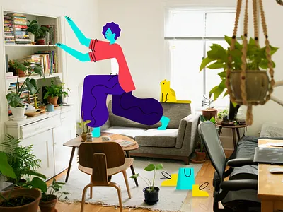 Home Matters apartment cat home house illustration photo