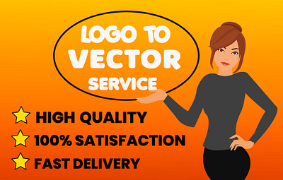 I will convert logo to vector, redraw, vectorize branding design illustration logo to vector logodesign raster to vector typography vector vector art vector illustration vector tracing vectorart vectors