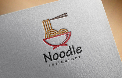 Logo Noodle branding design logo